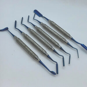 Dental Bone Graft Implant Packer Grafting Carrier Pluggers CE 6Pcs